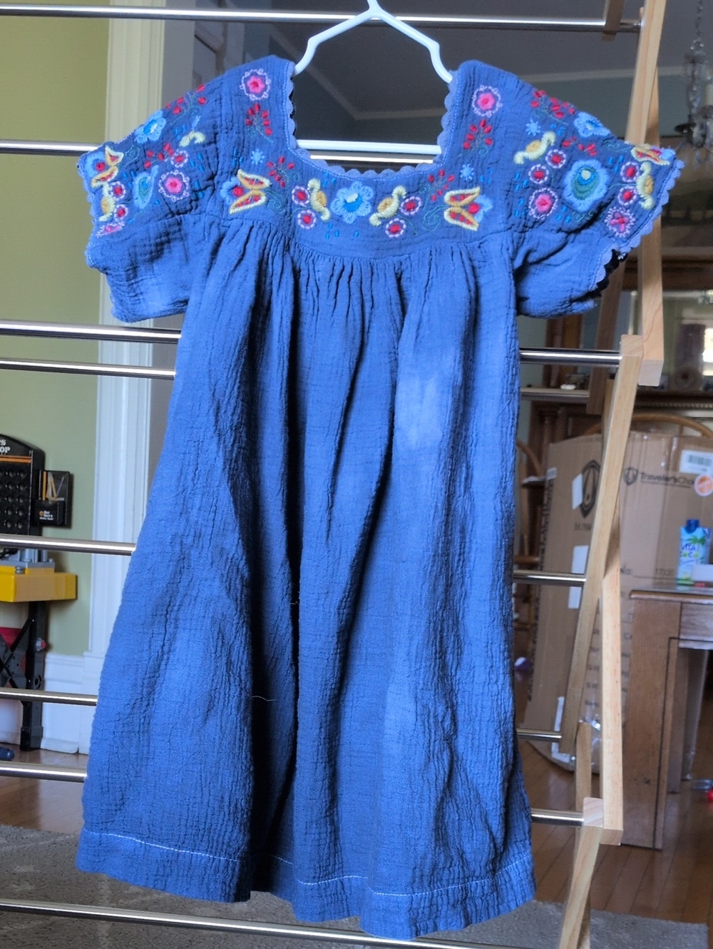 Louise Misha embroidered dress